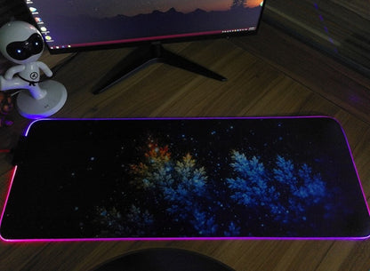 RGB Mouse Pad Luminous Mouse Pad